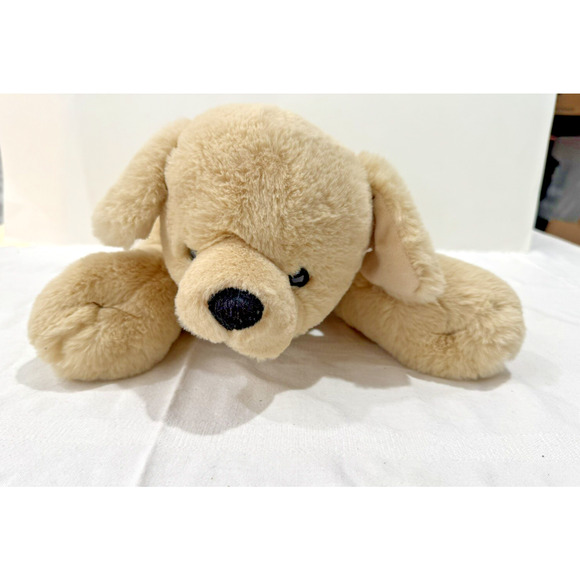 Plush Labrador Puppy Dog Hugs and Cuddles Weighted Soft Sensory Stuffed Animal - Picture 1 of 11